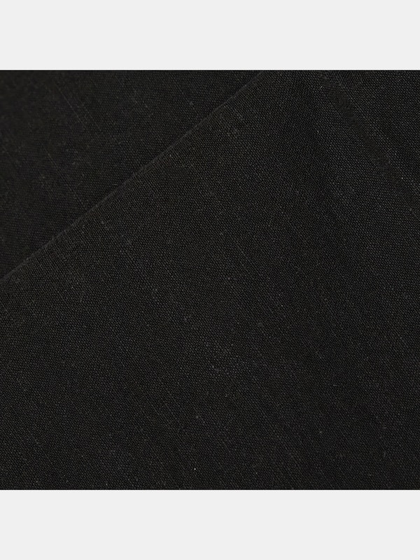 ストレッチリネンミックスワイドパンツ