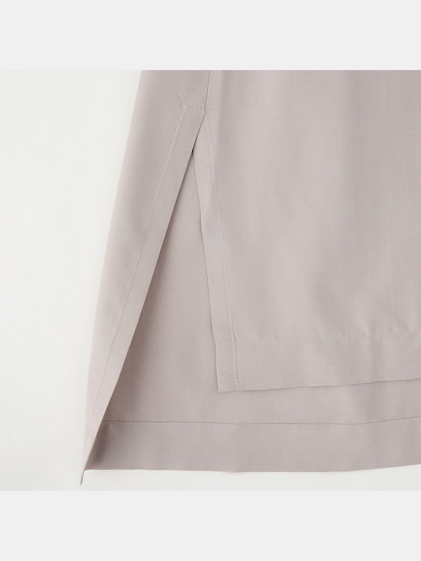 シルクブレンドAラインノースリーブブラウス