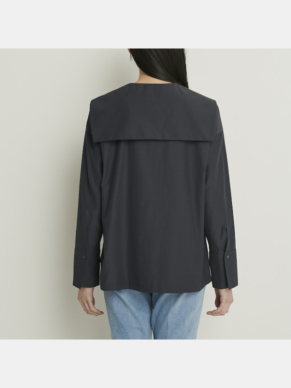 トリアセコットンセーラーカラーブラウス