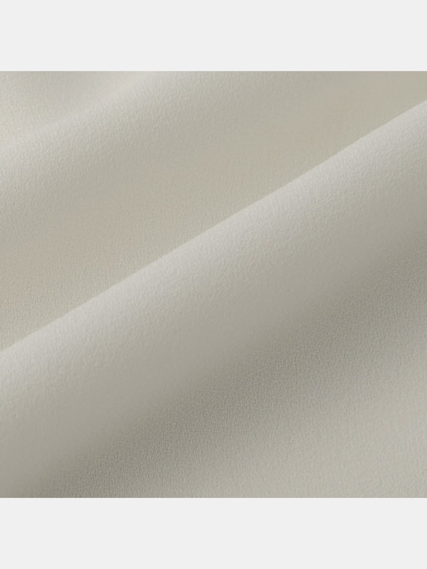 ジョーゼットカフスプリーツブラウス