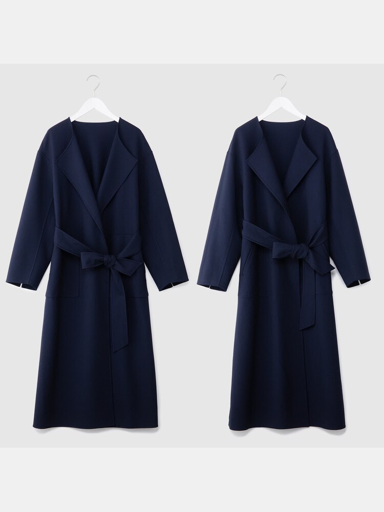 PLST(プラステ)公式 | リバーシブルノーカラーコート 