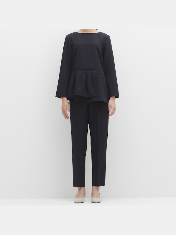 ティアードブラウスパンツセットアップ