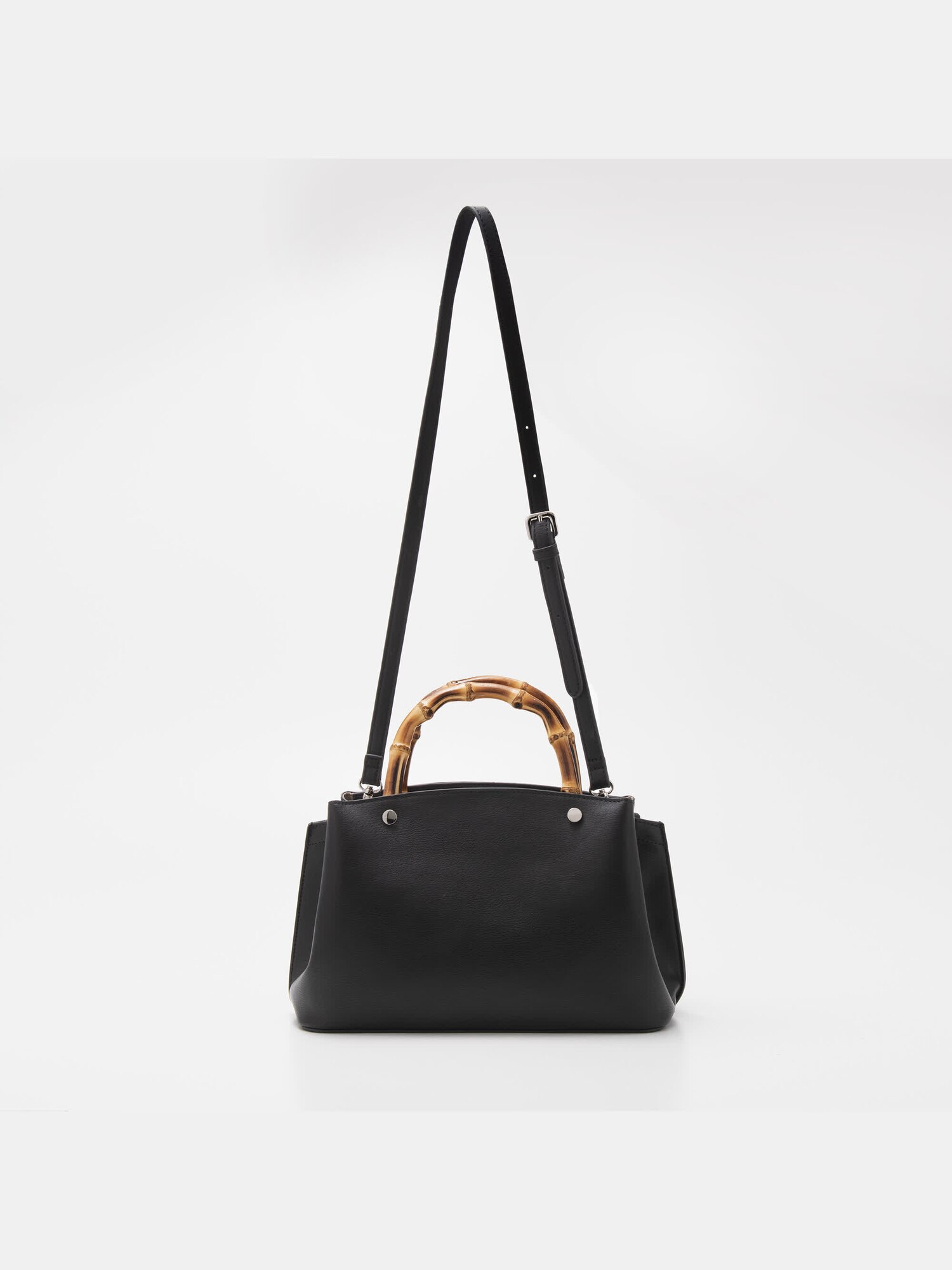 PLST(プラステ)公式 | フェイクレザーバンブーハンドルバッグ