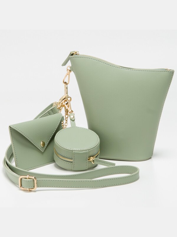 トリプルポーチショルダーバッグ