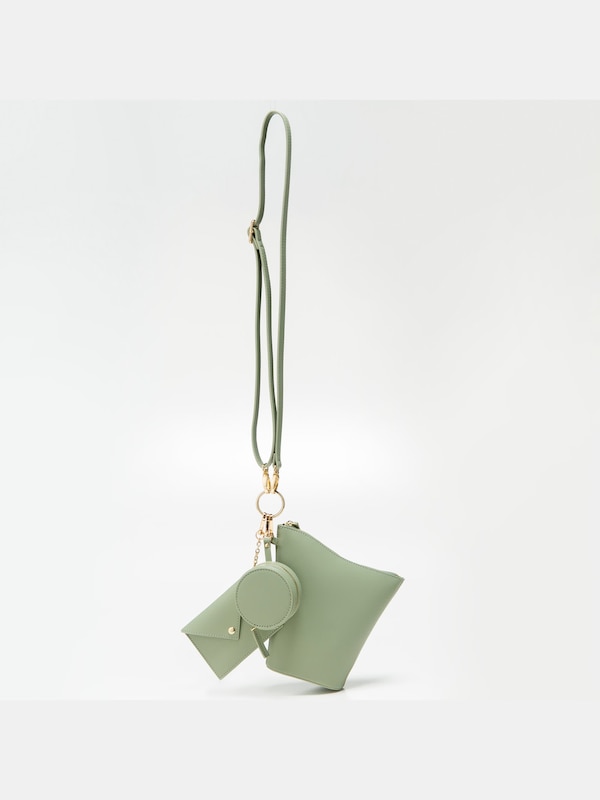 トリプルポーチショルダーバッグ