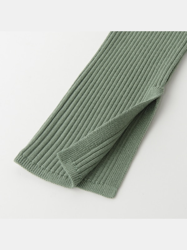 シルクブレンドリブセーター （長袖）