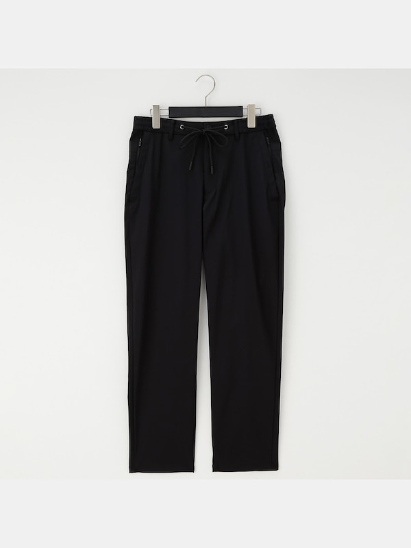 ナイロントリコットテーパードアンクルパンツ