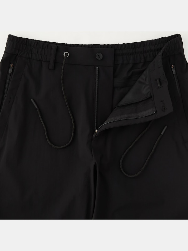 ナイロントリコットテーパードアンクルパンツ