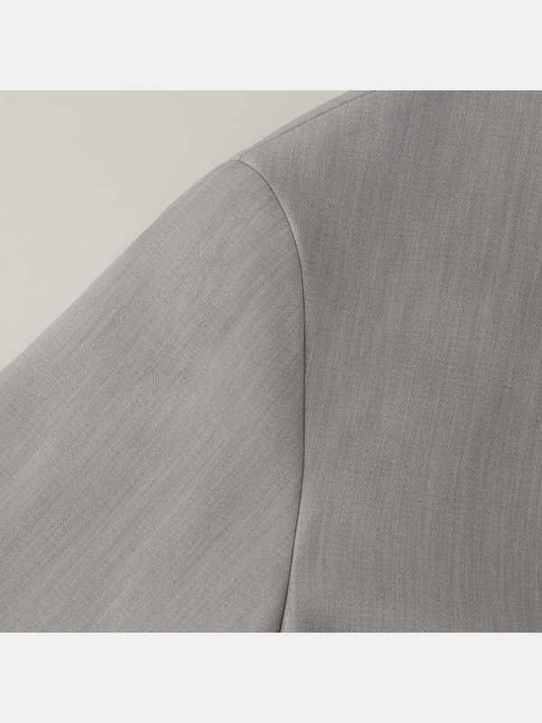 ライト  ダブルクロスノーカラージャケット