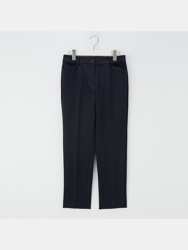 PLUS STYLE スティックパンツ（コットンブレンド）/ 股下63.4 ～69.4