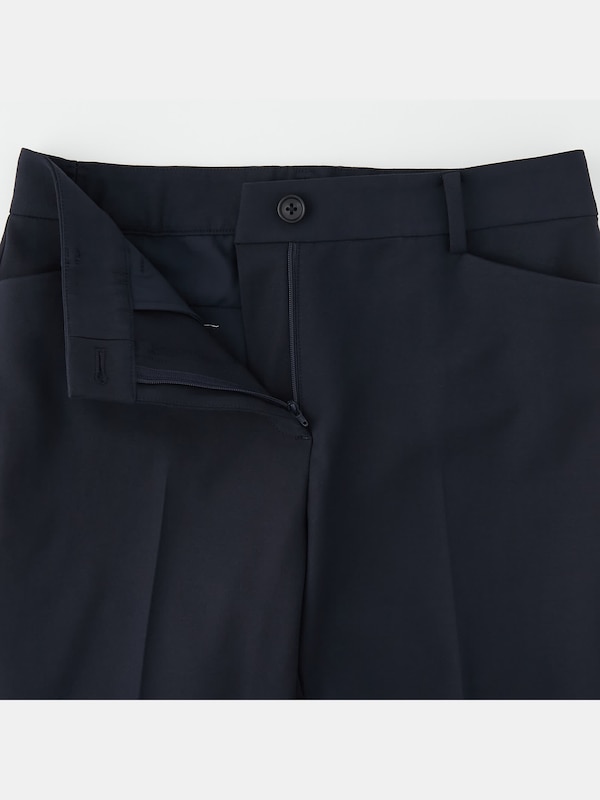 PLUS STYLE スティックパンツ（コットンブレンド）/ 股下63.4 ～69.4