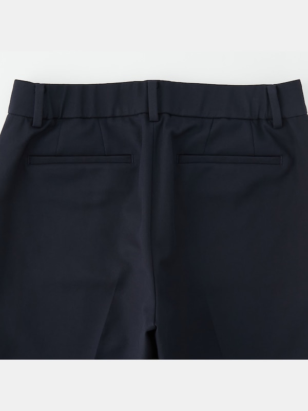 PLUS STYLE スティックパンツ（コットンブレンド）/ 股下63.4 ～69.4