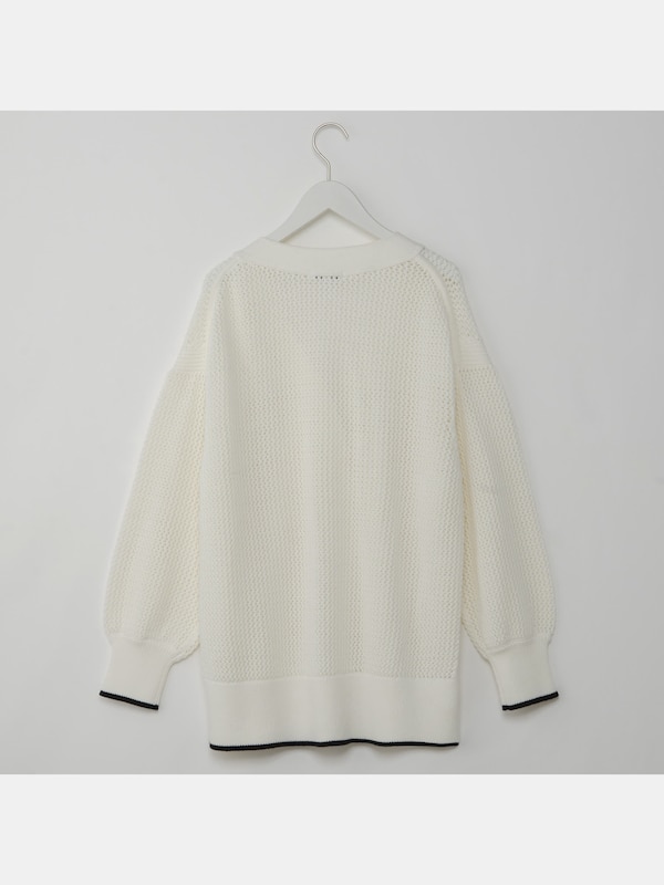 クロシェカーディガン