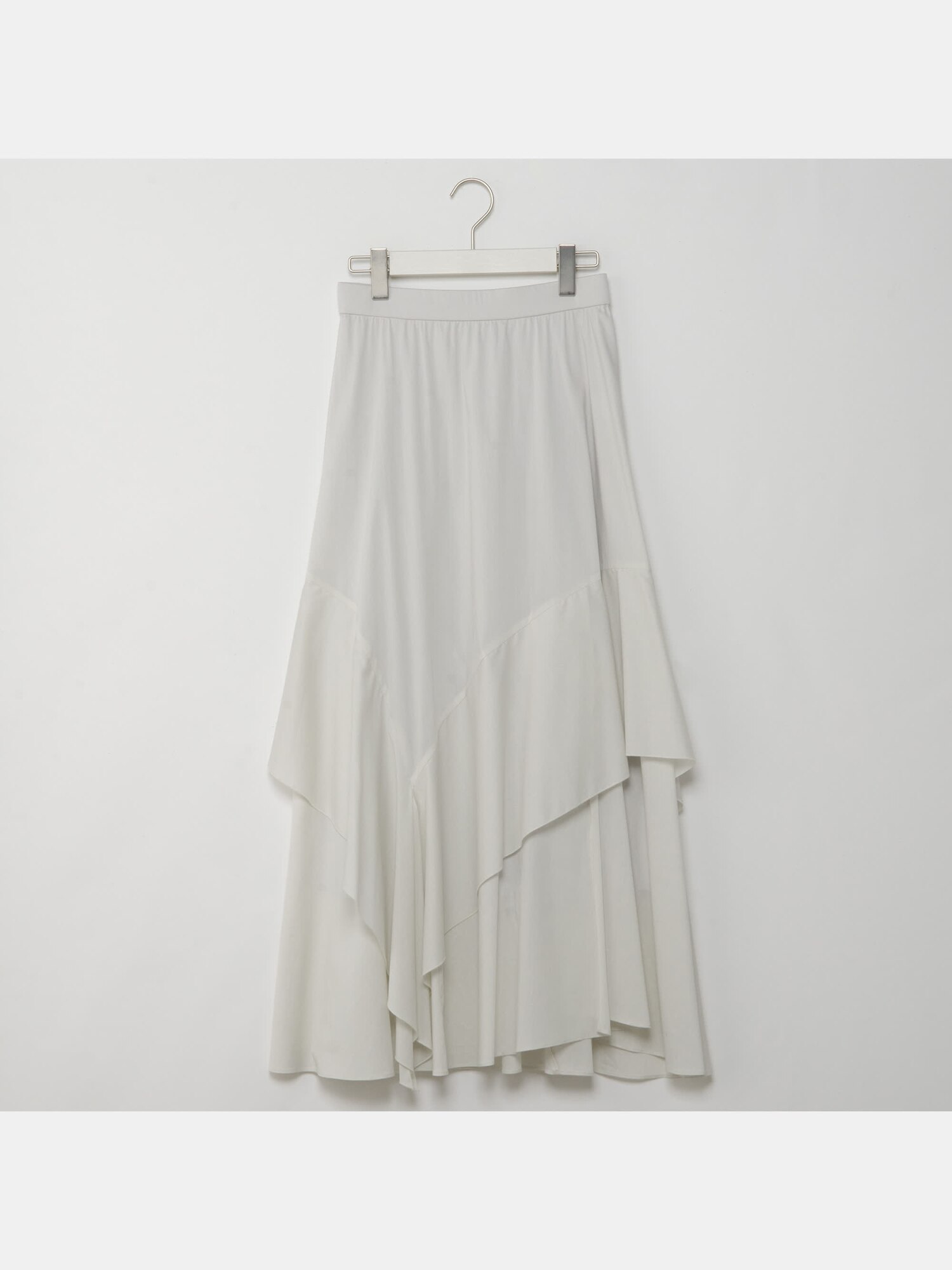 【美品】PLST ラッフルタイプライタースカート PLST(プラステ)公式 | ラッフルタイプライタースカート