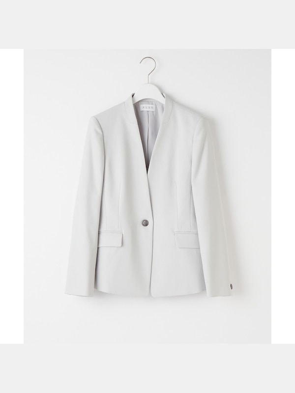 ポリレーヨンストレッチカラーレスジャケット