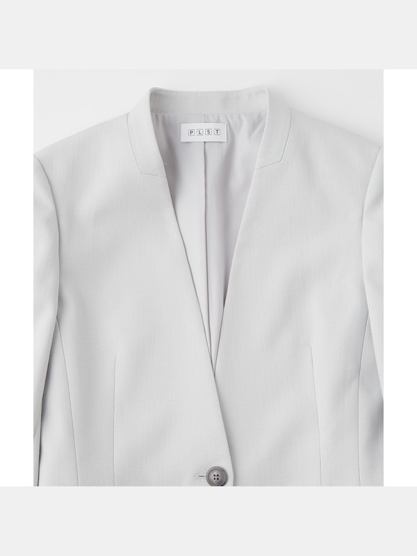 ポリレーヨンストレッチカラーレスジャケット