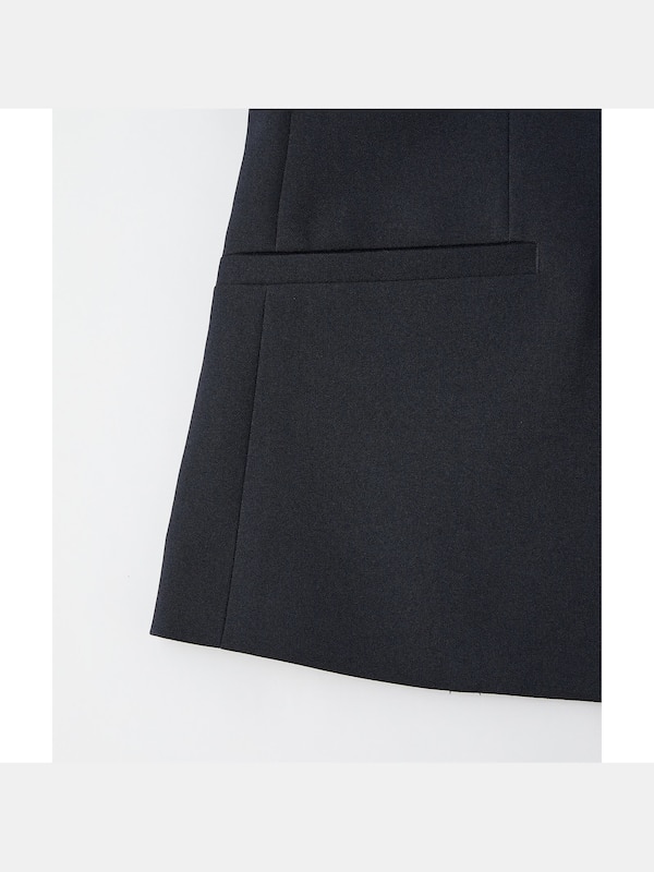 ポリエステルオックスカラーレスジャケット