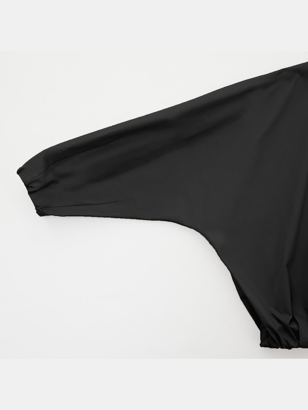 コットンボリュームスリーブブラウス