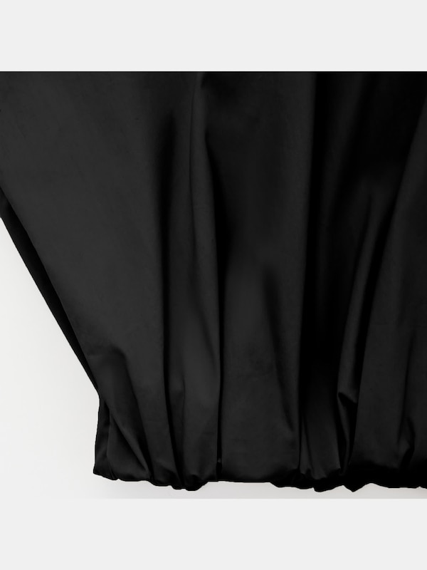 コットンボリュームスリーブブラウス