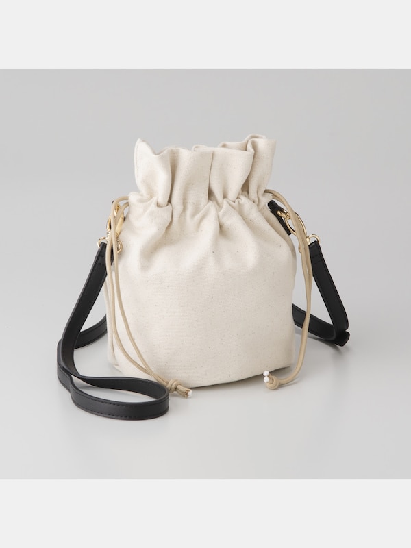 ビッグメッシュバケットバッグ