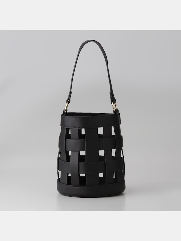 ビッグメッシュバケットバッグ