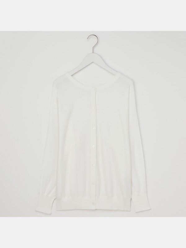 シルクブレンドリラックスカーディガン