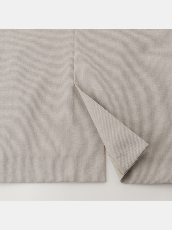 リネンブレンドカラーレスジャケット