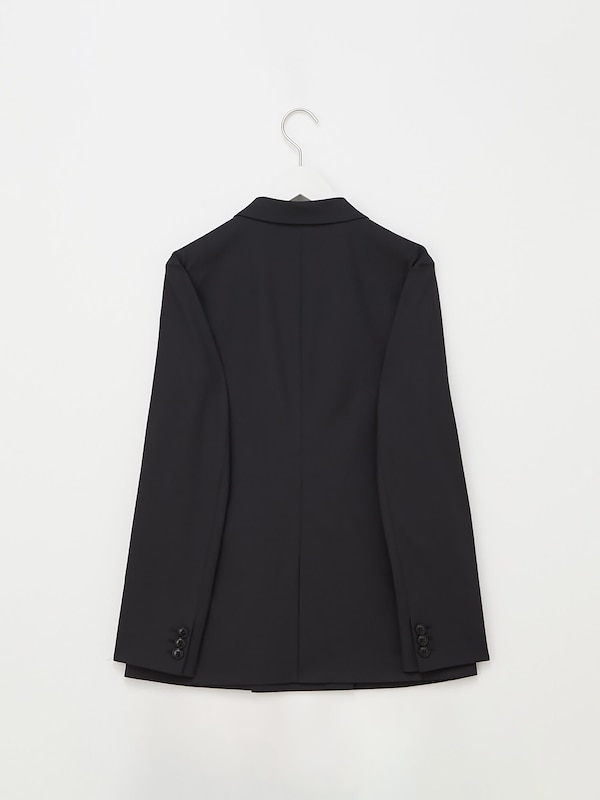 リネンブレンドダブルジャケット