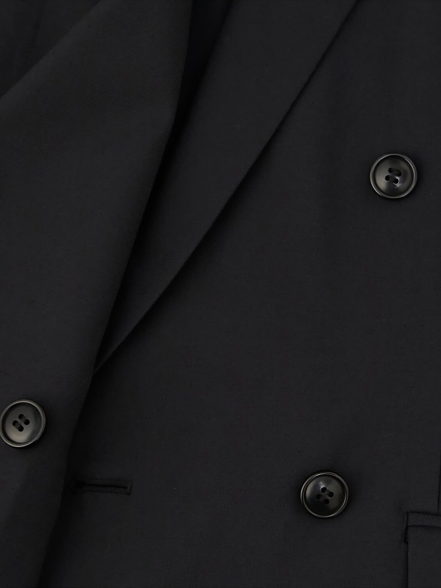 PLST プラステ リネンブレンドダブルジャケット＆ワイドパンツ ネイビーL PLST(プラステ)公式 | リネンブレンドダブルジャケット