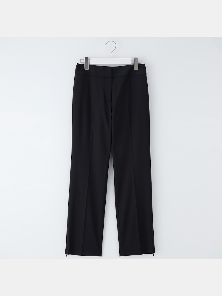 PLST(プラステ)公式 | リネンブレンドスリットパンツ 