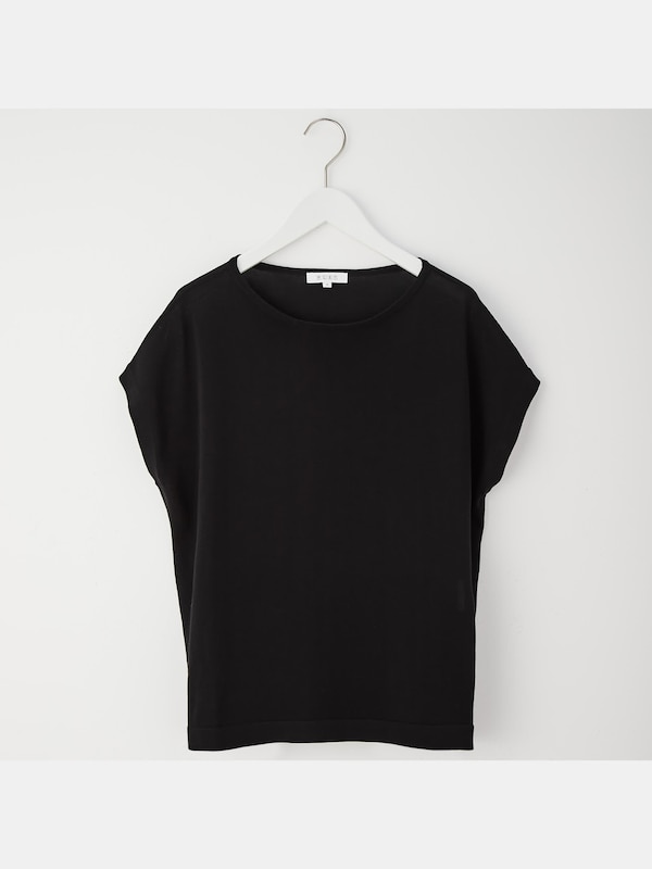 サイドスリットニットスカートセットアップ