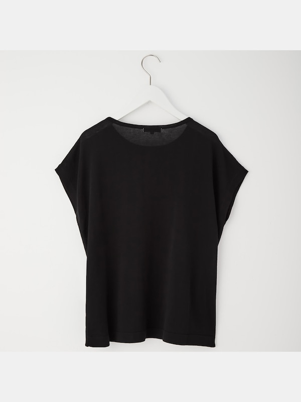 サイドスリットニットスカートセットアップ