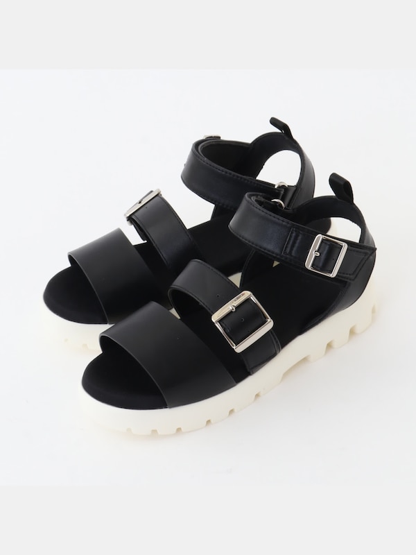 バックルストラップスポーツサンダル