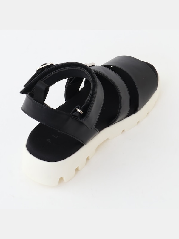 バックルストラッ�プスポーツサンダル