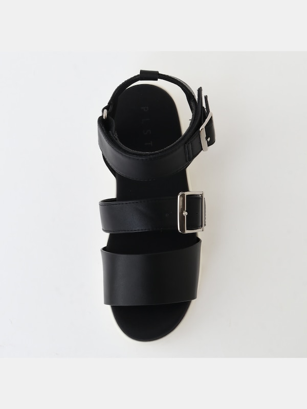 バックルストラップスポーツサンダル