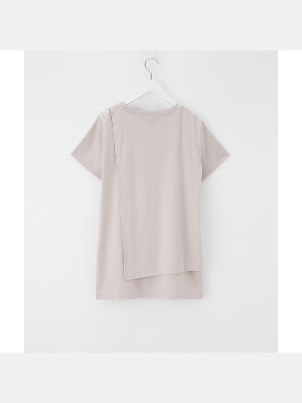 グロスジャージーレイヤードTシャツ