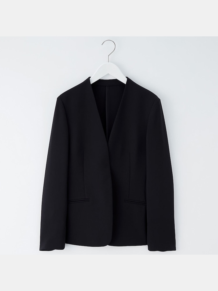 PLST(プラステ)公式 | ストレッチツイルカラーレスジャケット  