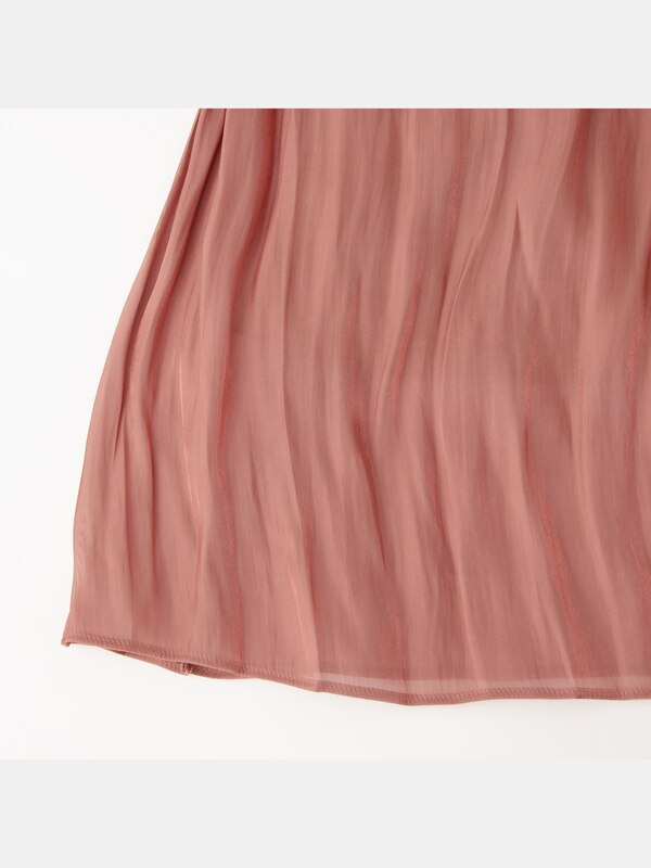 シャインシアープリーツスカート