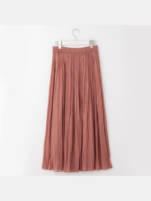 シャインシアープリーツスカート