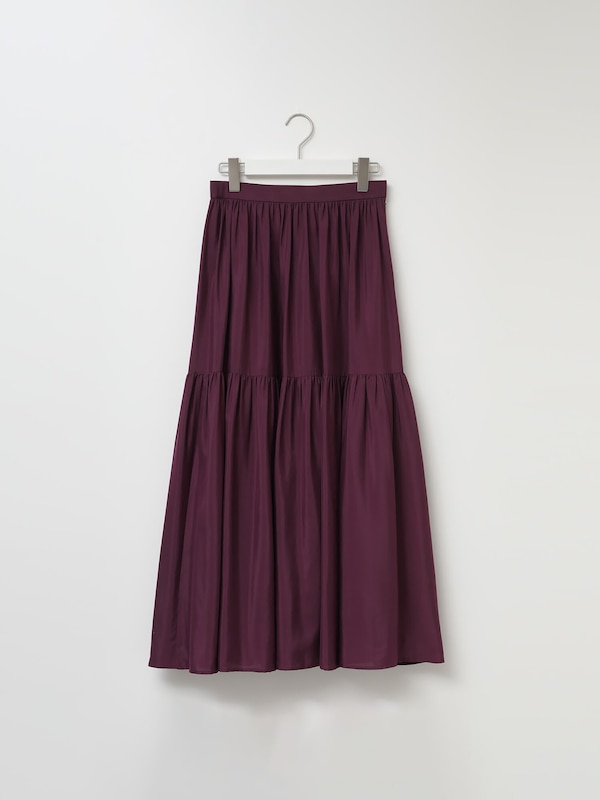 ティアードマキシスカート