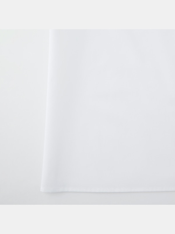 コットンブレンドカフスレースブラウス