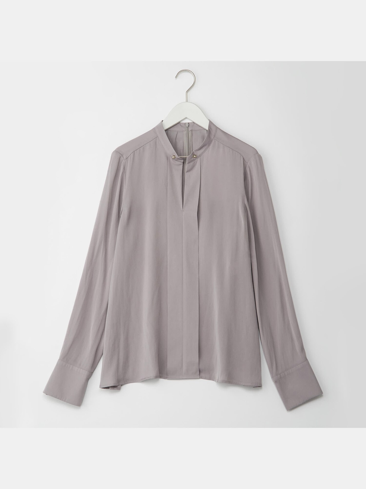 PLST(プラステ)公式 | ピーチサテンスキッパーブラウス