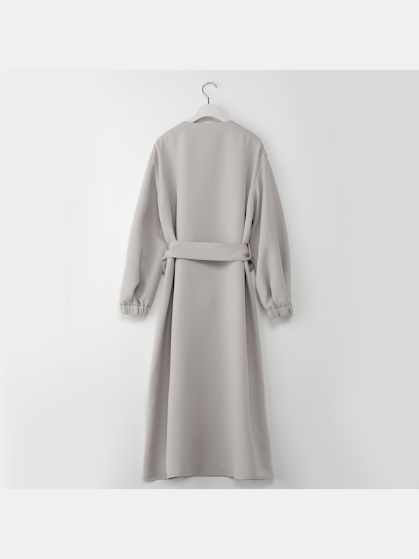 トリプルクロスパフスリーブコート