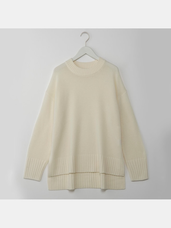 プレシャスウールクルーネックセーター