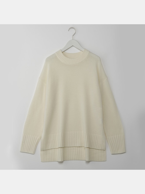 プレシャスウールクルーネックセーター