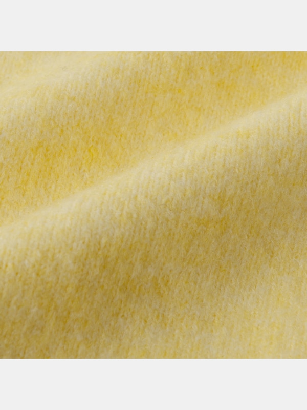 ウールブレンドポンチョセーター