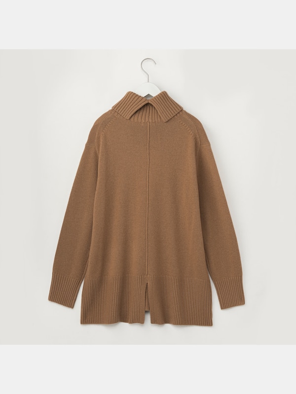 プレシャスウールタートルネックセーター