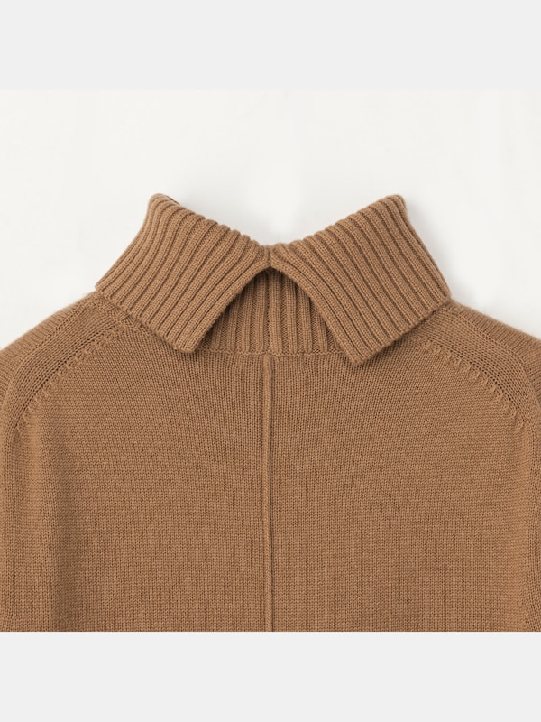 プレシャスウールタートルネックセーター