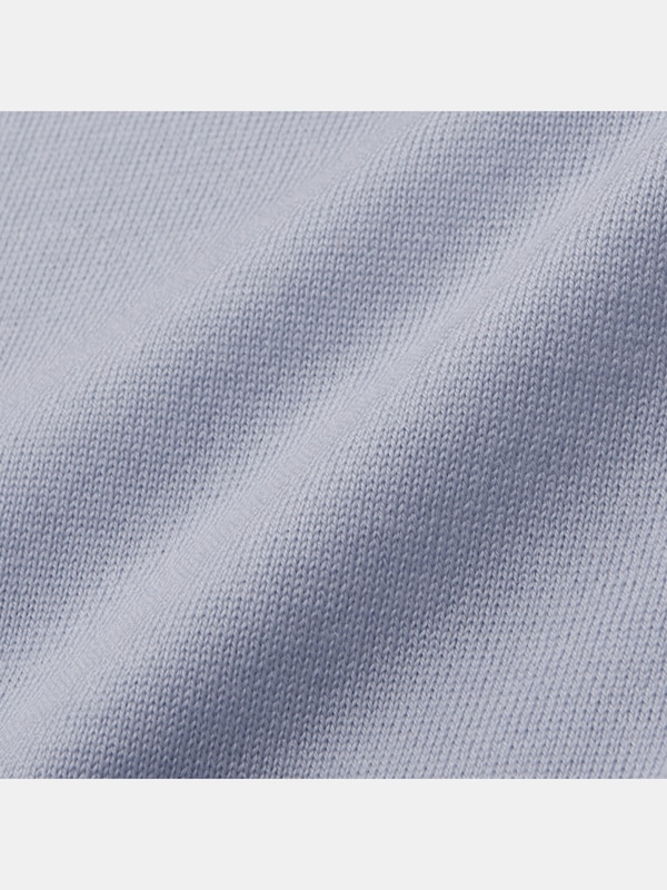 エクストラファインメリノシルクVネックリラックスカーディガン