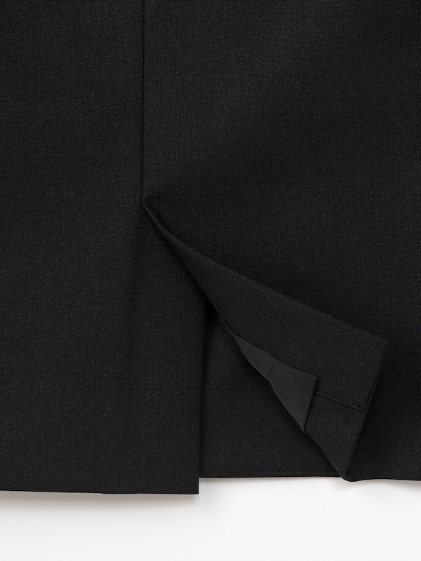 ブラッシュドバックカラーレスジャケット